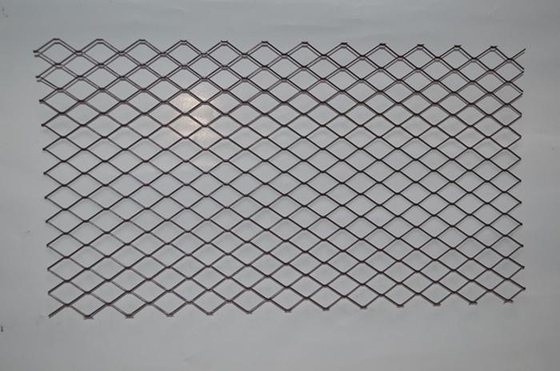 Brown Expanded Metal Floor Grating , 0.9mm Decorative Expanded Metal Panels